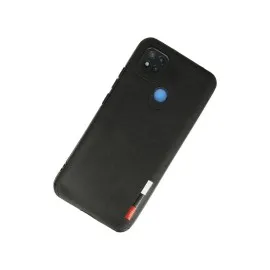 Newface Xiaomi Redmi 9C Kılıf Loop Deri Silikon - Siyah