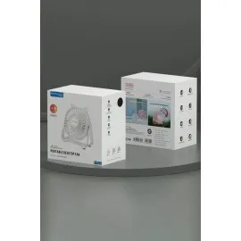 Konfulon Fs23 Masaüstü Soğutma Fanı - Beyaz