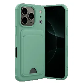 Newface Apple Iphone 17 Pro Max Kelvin Kartvizitli Silikon - Açık Yeşil