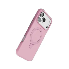Newface Apple Iphone 17 Pro Max Regal Magsafe Standlı Kapak - Açık Pembe