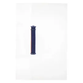 Newface Huawei Fit 4 Hasırlı Cırtcırtlı Kordon - Lacivert-Turuncu