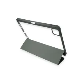 Newface Ipad Pro 12.9 (2018) Kılıf Kalemlikli Hugo Tablet Kılıfı - Koyu Yeşil