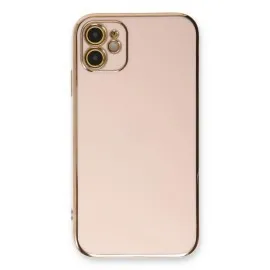 Newface Iphone 11 Kılıf Volet Silikon - Pembe