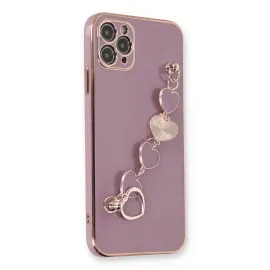 Newface Iphone 11 Pro Kılıf Esila Silikon - Mor