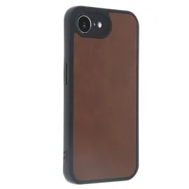 Newface Iphone 16E Kılıf Aras Deri Kapak - Taba