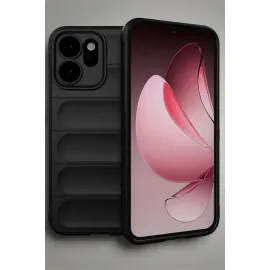 Newface Oppo Reno 14 Optimum Silikon - Siyah