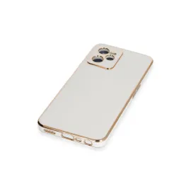 Newface Realme C35 Kılıf Volet Silikon - Beyaz