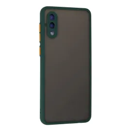 Newface Samsung Galaxy A02 Kılıf Montreal Silikon Kapak - Yeşil