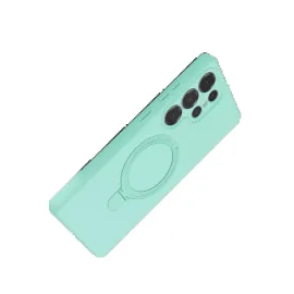 Newface Samsung Galaxy S23 Ultra Regal Magsafe Standlı Kapak - Su Yeşili