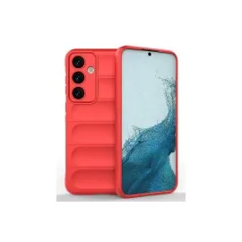 Newface Samsung Galaxy S24 Fe Kılıf Optimum Silikon - Kırmızı
