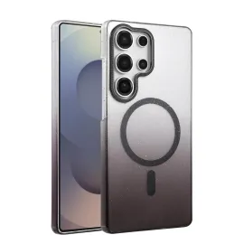 Newface Samsung Galaxy S24 Ultra Glossy Magsafe Kapak - Siyah