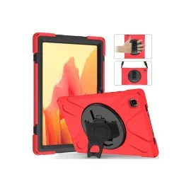 Newface Samsung Galaxy T500 Tab A7 10.4 Kılıf Amazing Tablet Kapak - Kırmızı