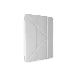 Newface Samsung Galaxy Tab A9 Plus Kılıf Kalemlikli Mars Tablet Kılıfı - Gri