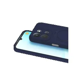 Newface Xiaomi Redmi 15C 4G Regal Magsafe Standlı Kapak - Lacivert