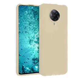 Newface Xiaomi Redmi K30 Pro Kılıf Nano Içi Kadife Silikon - Kemik