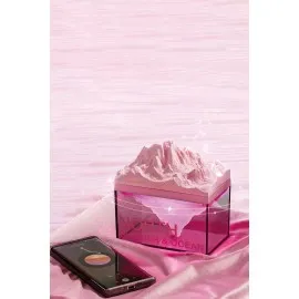 Newface Z4 Kuzey Okyanus Temalı Gece Lambası Özellikli Bt Kablosuz Hoparlör - Pembe