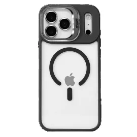 Joko Apple Iphone 17 Pro Max Remim Lensli Magsafe Standlı Kapak - Siyah