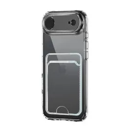 Newface Apple Iphone 17 Air Kart Şeffaf Silikon - Şeffaf