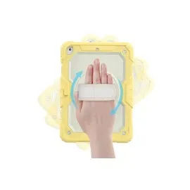 Newface Ipad 10.2 (7.nesil) Kılıf Strap New Tablet Kapak - Sarı