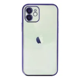 Newface Iphone 11 Kılıf Razer Lensli Silikon - Mor
