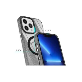 Newface Iphone 12 Pro Max Kılıf Beta Magneticsafe Silikon - Siyah