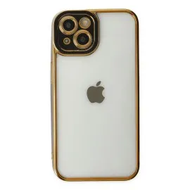 Newface Iphone 14 Plus Kılıf Liva Lens Silikon - Siyah