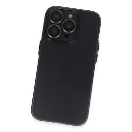 Newface Iphone 14 Pro Kılıf Luko Lens Silikon - Siyah