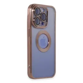 Newface Iphone 15 Pro Max Kılıf Slot Silikon - Rose Gold