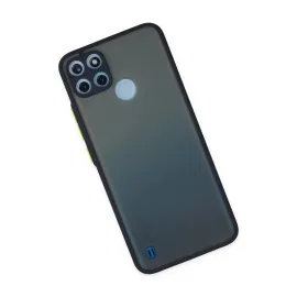 Newface Realme C21Y Kılıf Montreal Silikon Kapak - Lacivert