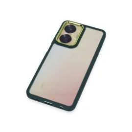 Newface Realme C55 Kılıf Dora Kapak - Haki Yeşil