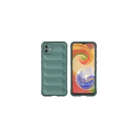 Newface Samsung Galaxy A06 Kılıf Optimum Silikon - Koyu Yeşil