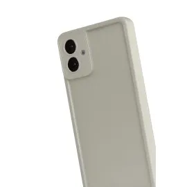 Newface Samsung Galaxy A07 Viera Silikon - Krem