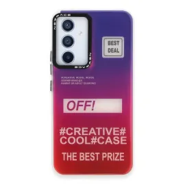 Newface Samsung Galaxy A54 5G Kılıf Estoril Desenli Kapak - Estoril - 9