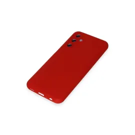 Newface Samsung Galaxy M14 5G Kılıf Nano Içi Kadife Silikon - Kırmızı