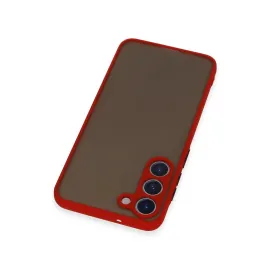 Newface Samsung Galaxy S23 Plus Kılıf Montreal Silikon Kapak - Kırmızı