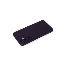 Newface Samsung Galaxy S24 Kılıf Nano Içi Kadife Silikon - Mor