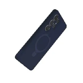 Newface Samsung Galaxy S25 Ultra Regal Magsafe Standlı Kapak - Lacivert