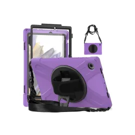 Newface Samsung Galaxy X200 Tab A8 10.5 Kılıf Amazing Tablet Kapak - Mor