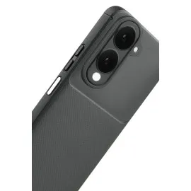 Newface Vivo Y29S Auto Focus Karbon Kapak - Gri