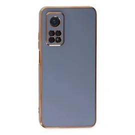 Newface Xiaomi Mi 10T Kılıf Volet Silikon - Mavi