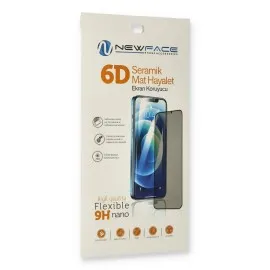 Newface Xiaomi Redmi 12C 6D Mat Seramik Hayalet Nano Ekran Koruyucu