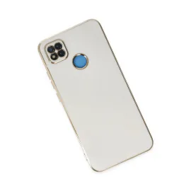 Newface Xiaomi Redmi 9C Kılıf Volet Silikon - Beyaz