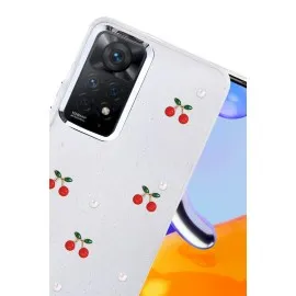 Newface Xiaomi Redmi Note 11 Pro Fiyonk Desenli Kapak - Desen 9