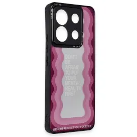 Newface Xiaomi Redmi Note 13 Pro 5G Kılıf Mirror Desenli Kapak - Mirror - 11