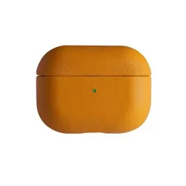 Newface Airpods 3 (3.nesil) 405 Deri Kılıf - Turuncu