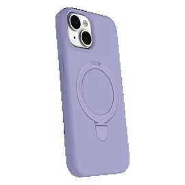 Newface Apple iPhone 14 Regal Magsafe Standlı Kapak - Lila
