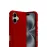 Newface Apple Iphone 17 Kelvin Kartvizitli Silikon - Kırmızı