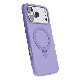 Newface Apple Iphone 17 Pro Regal Magsafe Standlı Kapak - Lila