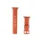 Newface Apple Watch 38Mm Kr408 Çizgili Silikon Kordon - Turuncu