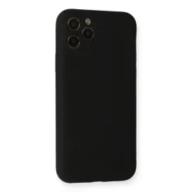 Newface Iphone 11 Pro Kılıf Nano Içi Kadife Silikon - Siyah